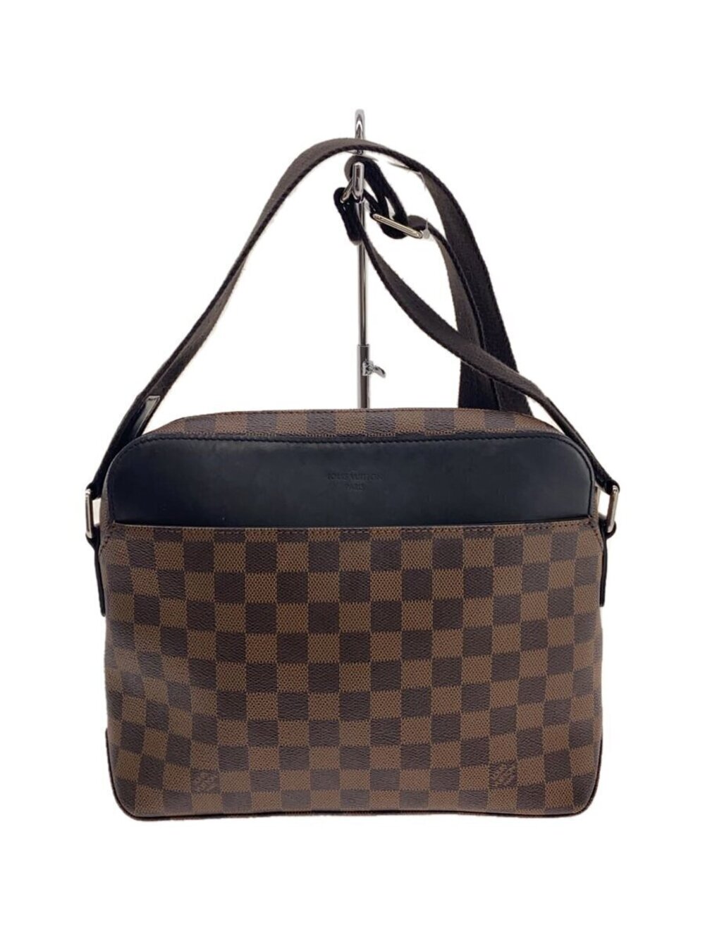LOUIS VUITTON Jake Messenger Damier Ebene Brown